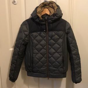 Nobis Elle quilted bomber jacket with hood